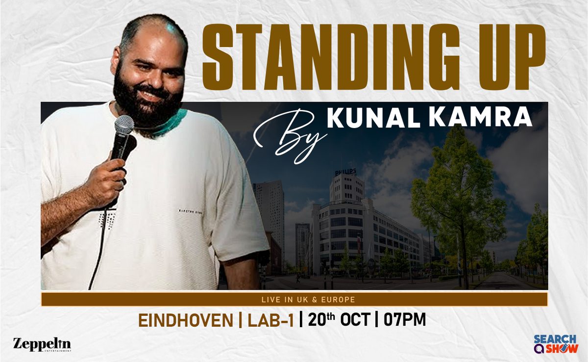 Poster: Kunal Kamra - Live in Eindhoven, Eindhoven