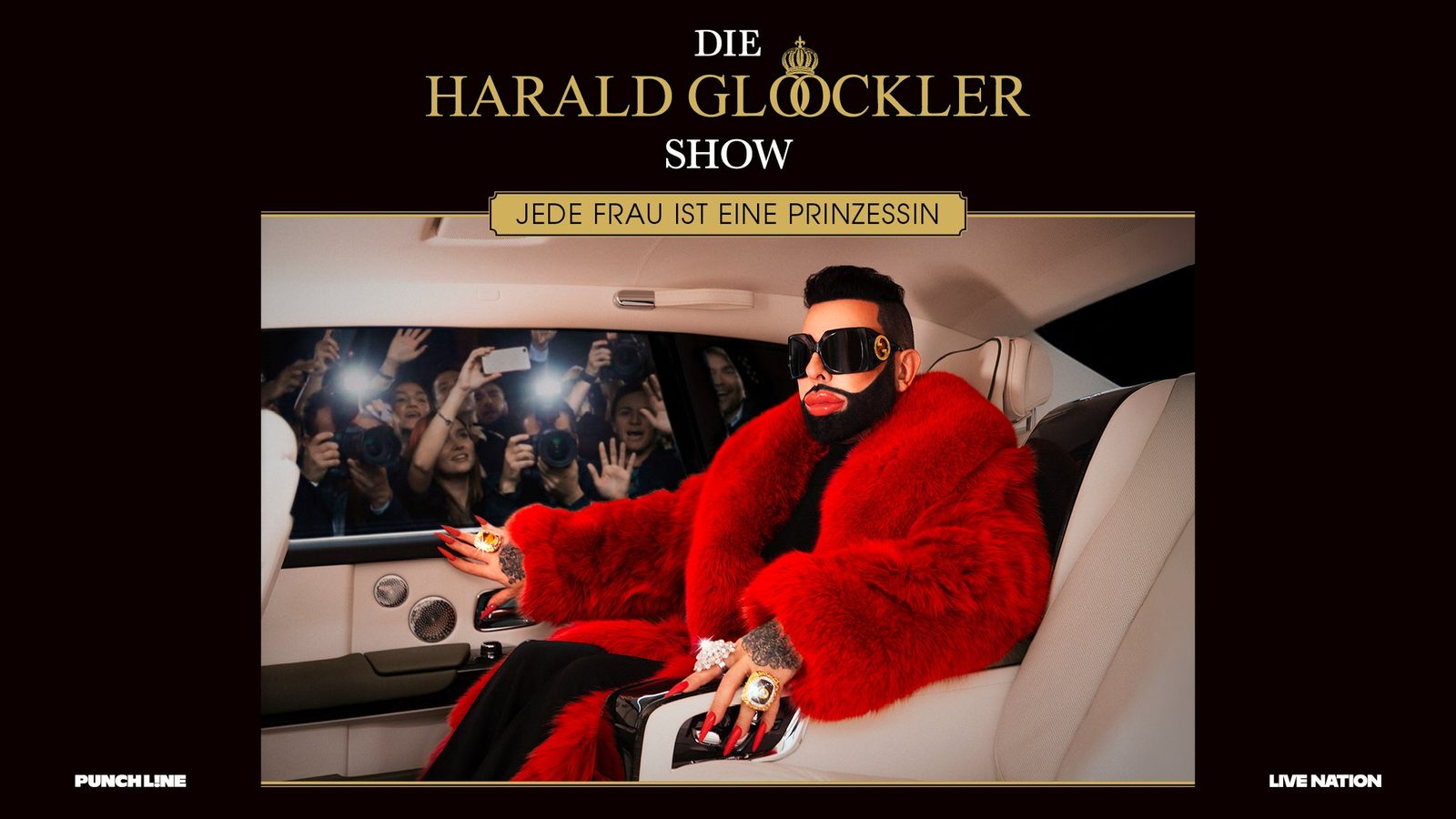 Poster: Harald Glööckler - Jede Frau ist eine Prinzessin, Berlin