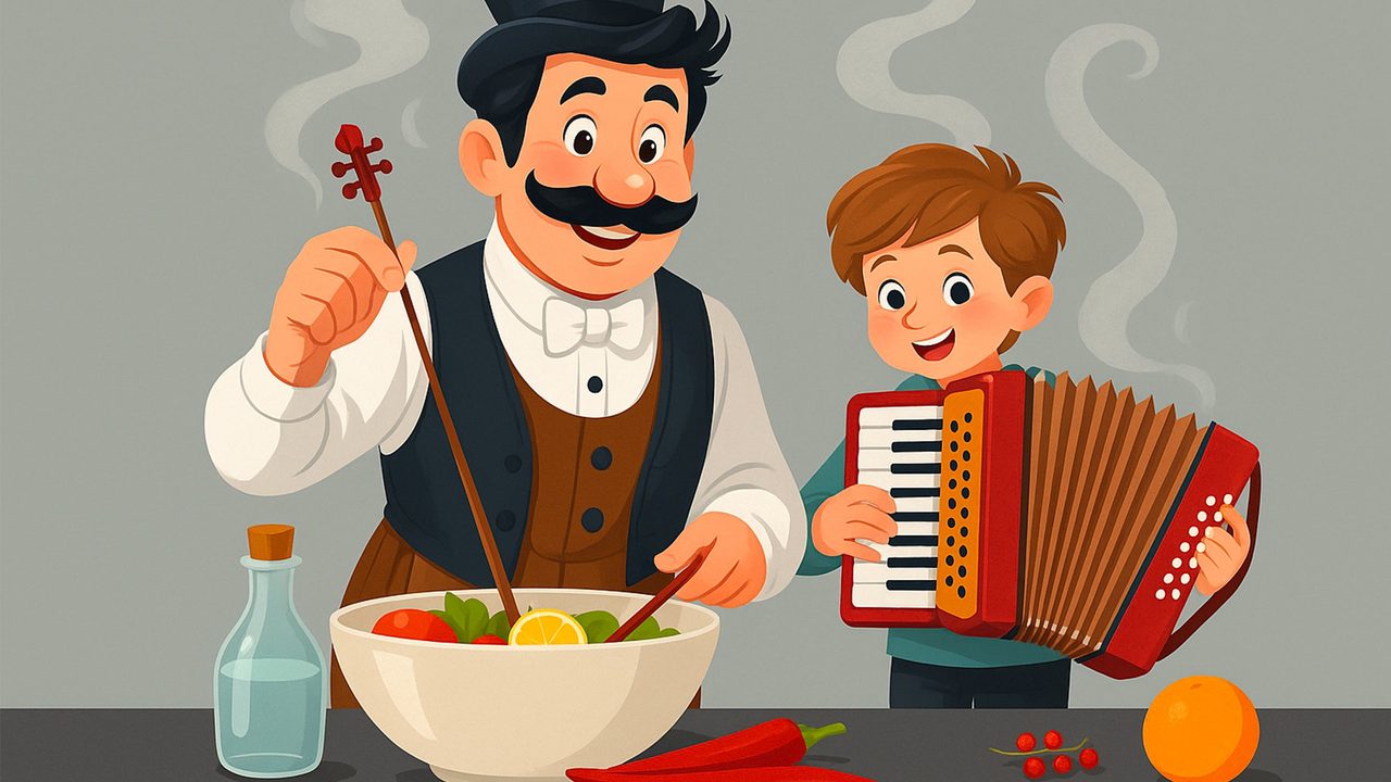 Poster: La Cuisine de Monsieur Rossini with Cuisine M Rossini, Mons