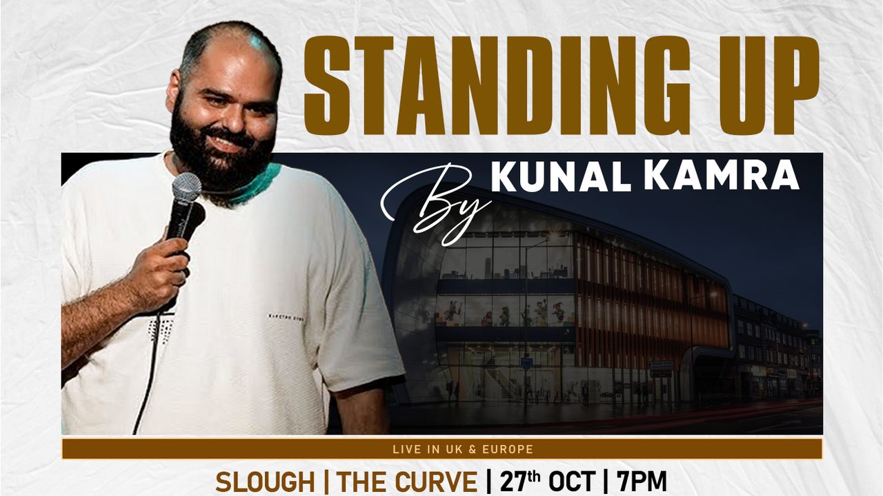 Poster: Kunal Kamra - Live in Slough, Slough