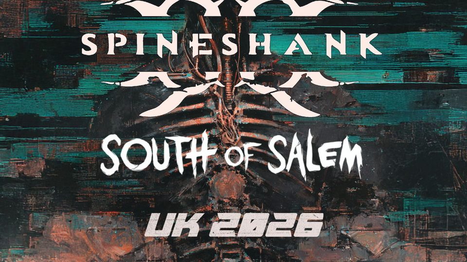 Poster: Spineshank with South of Salem, Grimsby