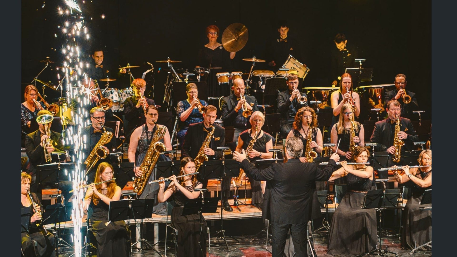 Poster: Benefizkonzert - Bonuszeit des NSO with Niedersachsen Sound Orchester, Friesoythe