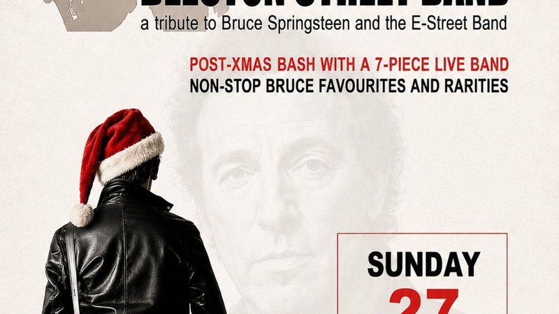 Poster: The Boss & The Beeston Street Band, Leeds