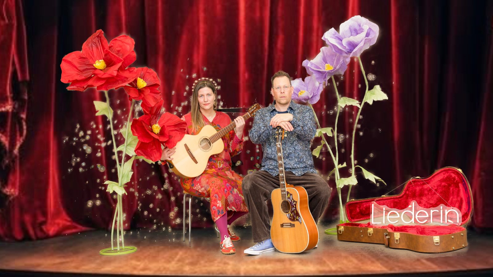 Poster: Liederin - „Psychedelic Chansons“, Bremen