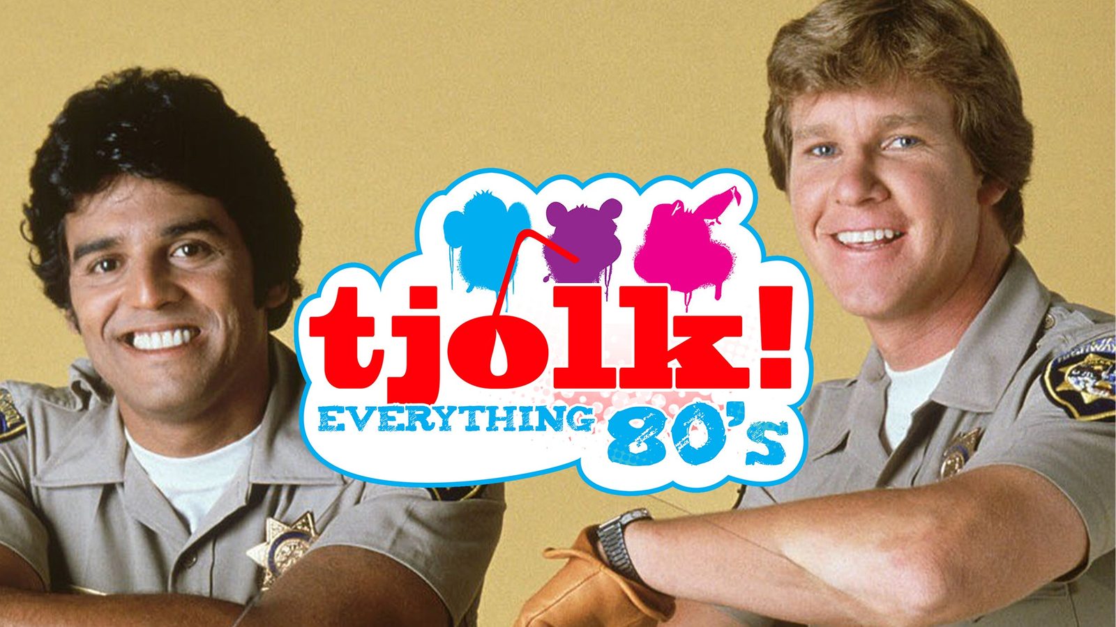 Poster: Tjolk! Everything 80's with Tjolk Everything Eighties, Hengelo