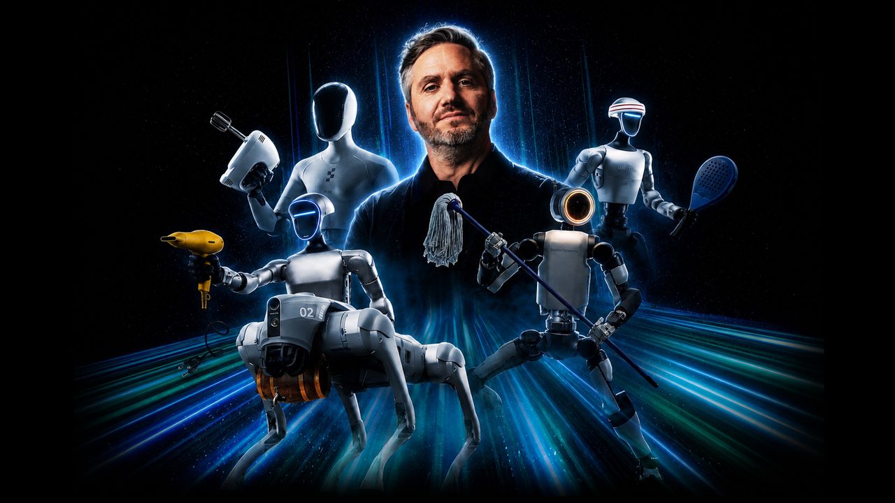 Poster: Lieven Scheire - Robots, Gent