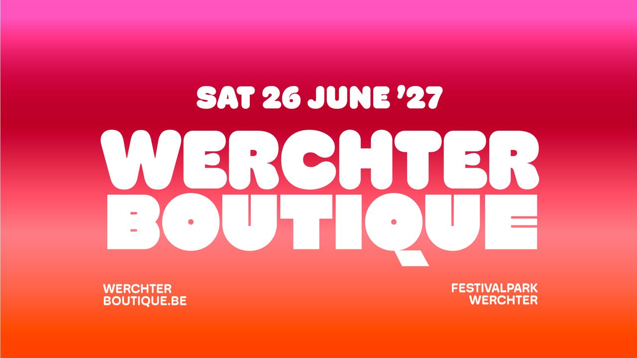 Poster: Werchter Boutique 2027 with Raye, Rotselaar