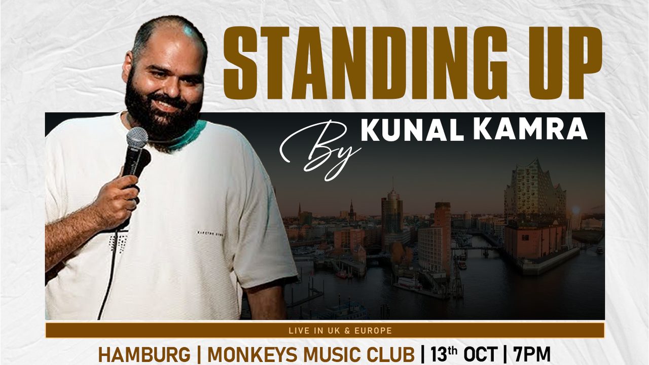 Poster: Kunal Kamra - Live in Hamburg, Hamburg