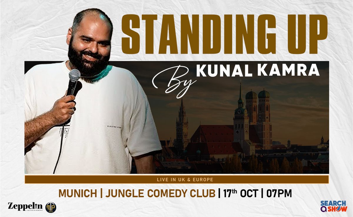 Poster: Kunal Kamra - Live in Munich, Munich