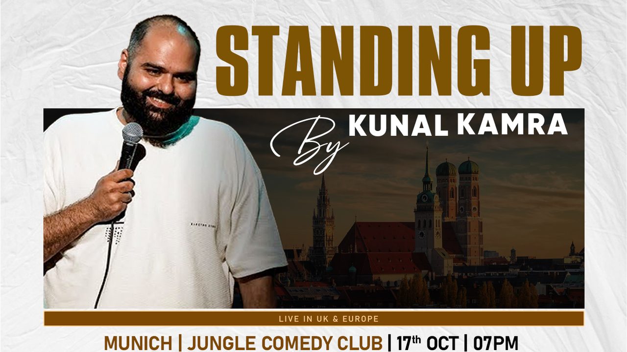 Poster: Kunal Kamra - Live in Munich, Munich