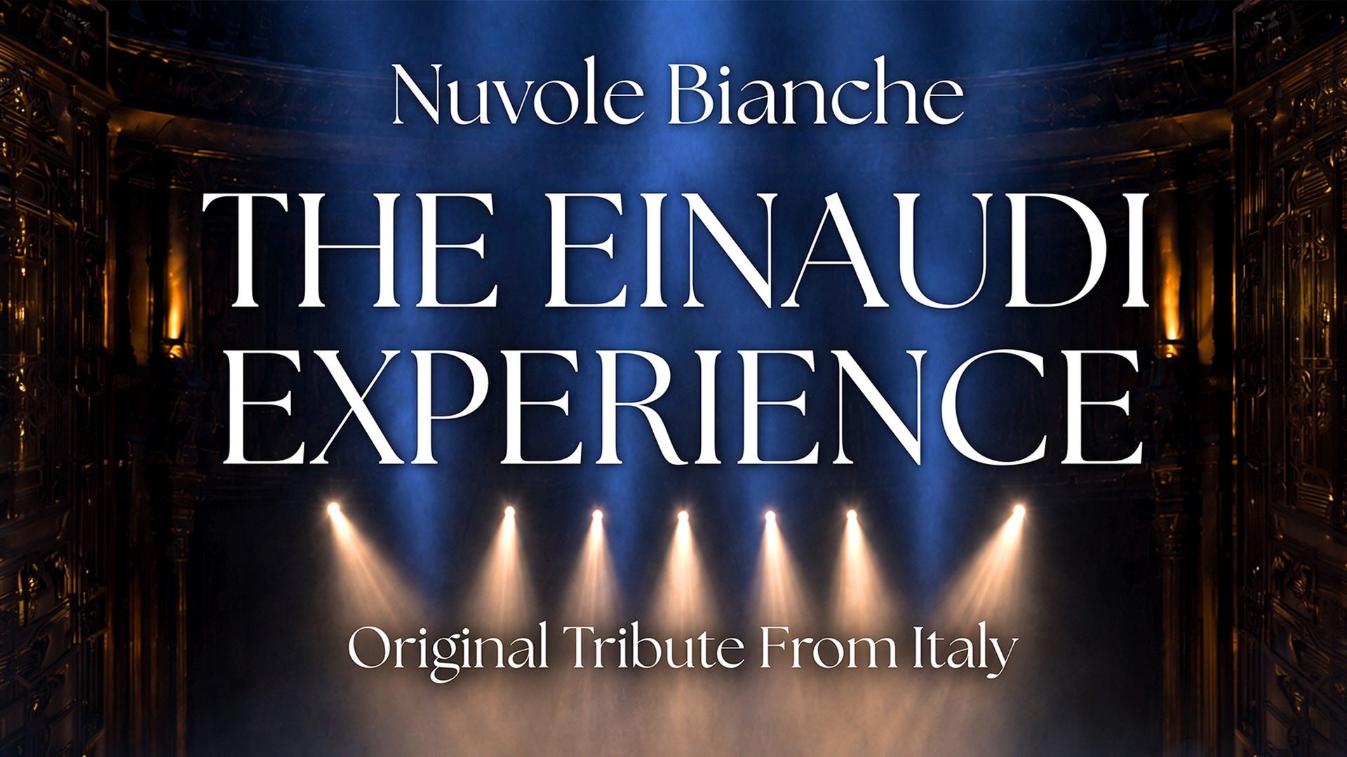 Poster: Nuvole Bianche - The Einaudi Experience, Aurich