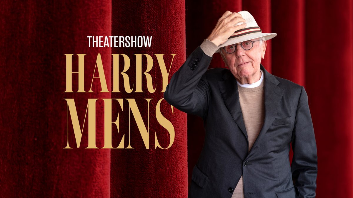 Poster: Theatershow Harry Mens, Amsterdam