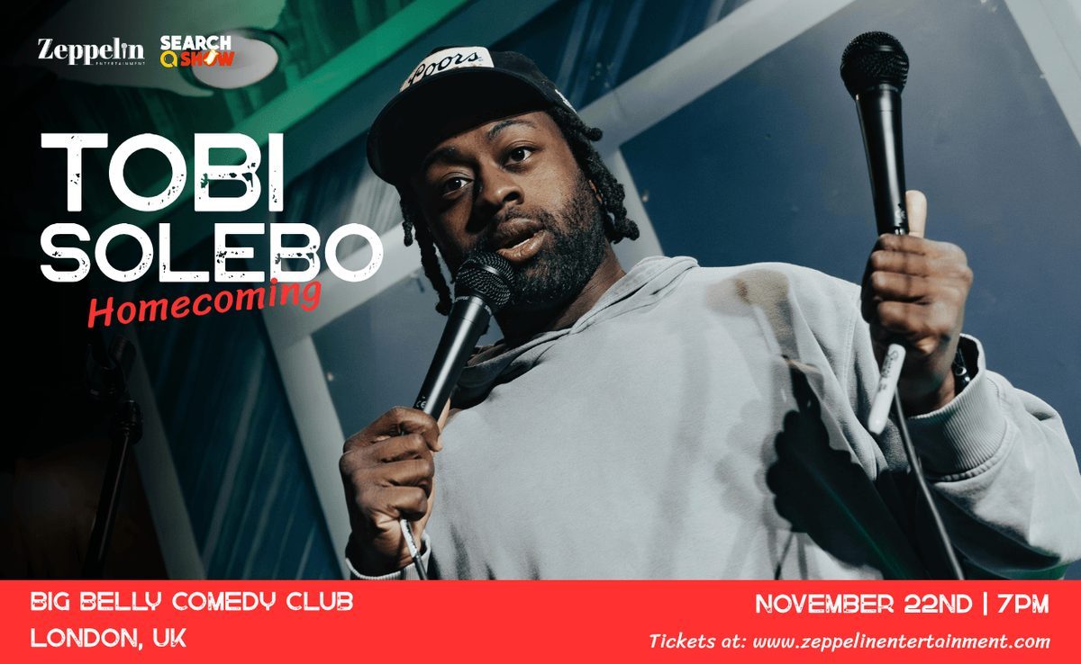 Poster: Tobi Solebo - Live in London