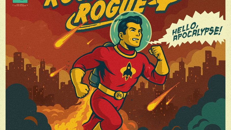 Poster: Rocketsuit Rogue with Codename Colin, St Albans