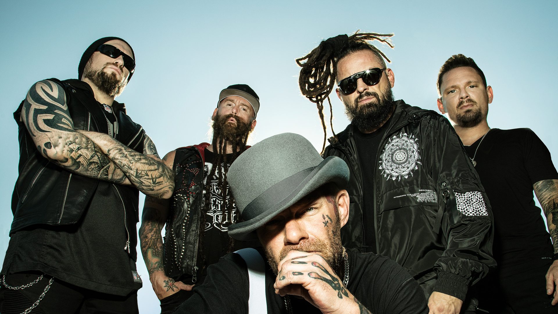 Poster: Five Finger Death Punch: 20th Anniversary World Tour with Lamb of God & Bleed From Within, Amsterdam