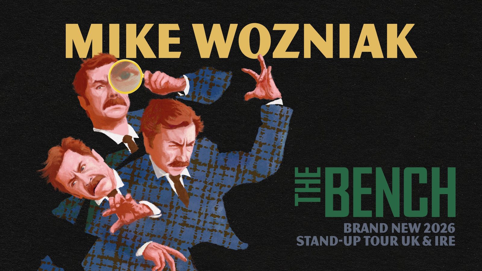 Poster: Mike Wozniak: The Bench, Nottingham