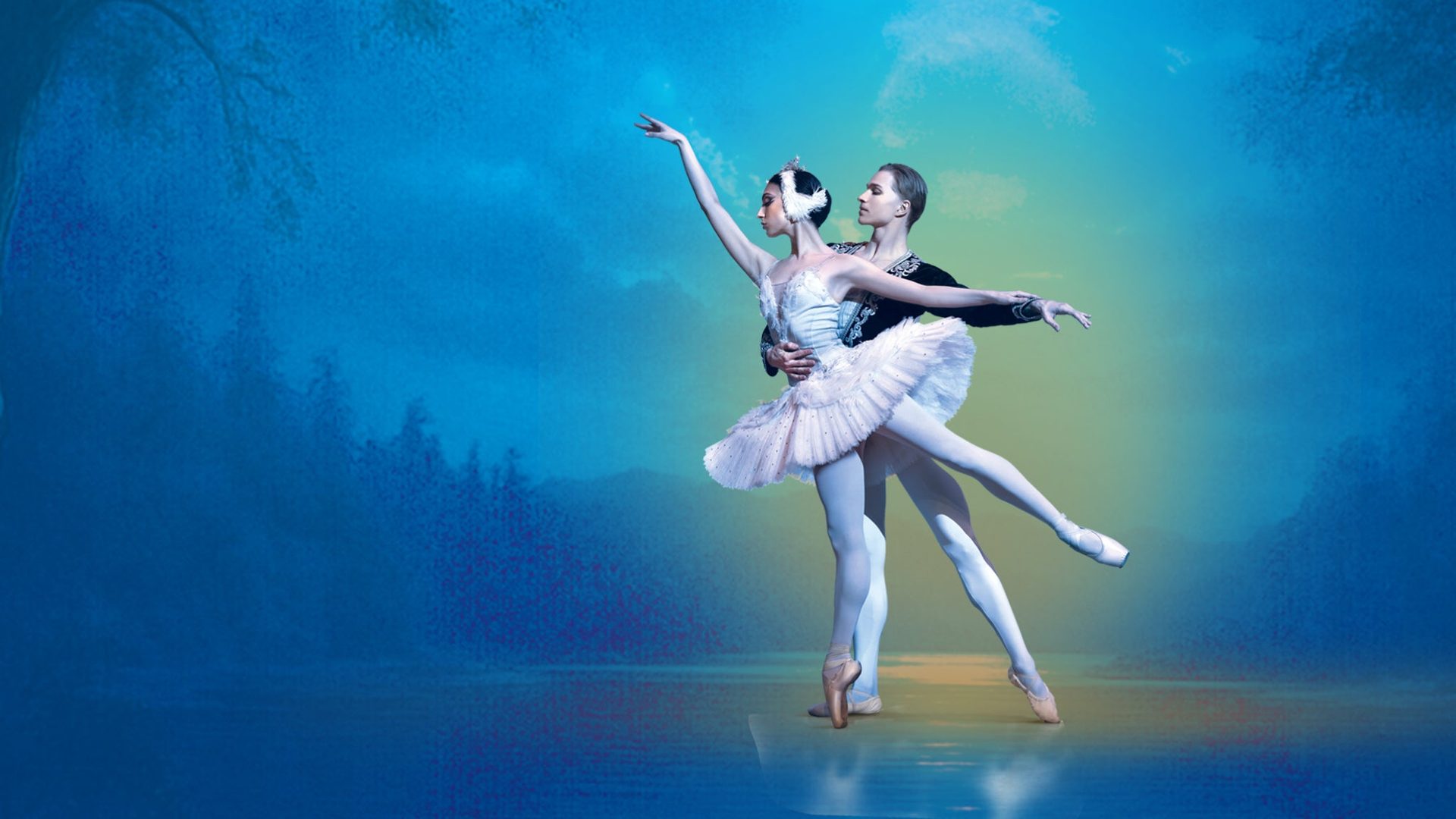 Poster: Schwanensee - International Festival Ballet & Orchestra with Schwanensee ST Petersburg Festival Ballet, Duisburg