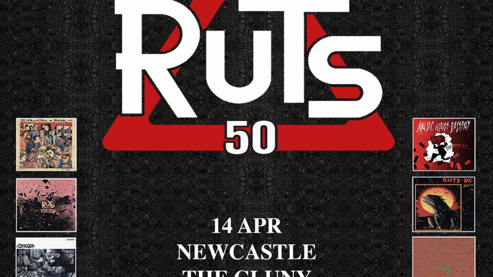 Poster: AGMP present The Ruts, Newcastle upon Tyne