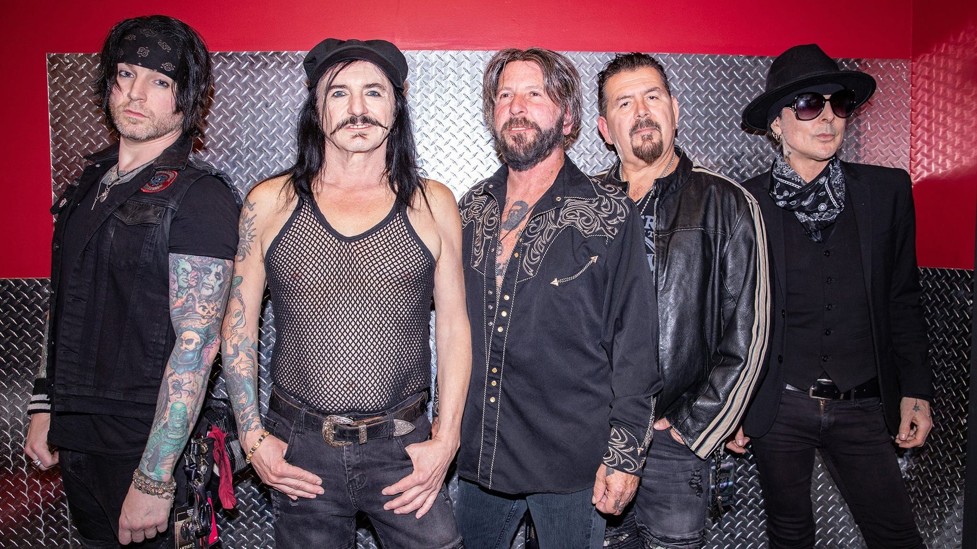 Poster: L.A. GUNS LUCKY MFâR TOUR with Sticks N Stones, London