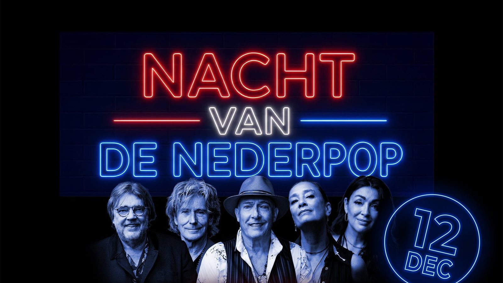 Poster: Nacht Van De Nederpop XXL with Hans de Booij +3, Amsterdam