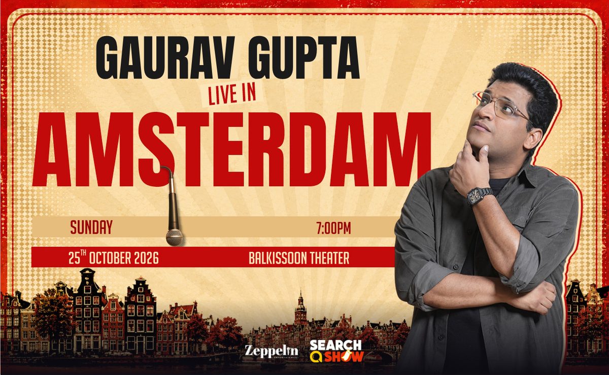 Poster: Gaurav Gupta - Live in Amsterdam, Amsterdam