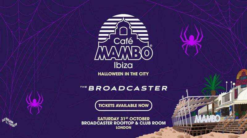 Poster: Cafe Mambo Ibiza Halloween London Rooftop Party