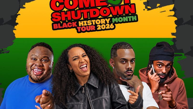 Poster: COBO : Comedy Shutdown Black History Month Special - Newcastle Under Lyme with Richard Blackwood +3, Newcastle upon Tyne