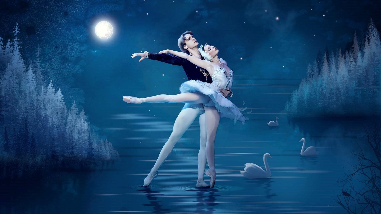 Poster: Schwanensee – Ballett mit Orchester, Bremen