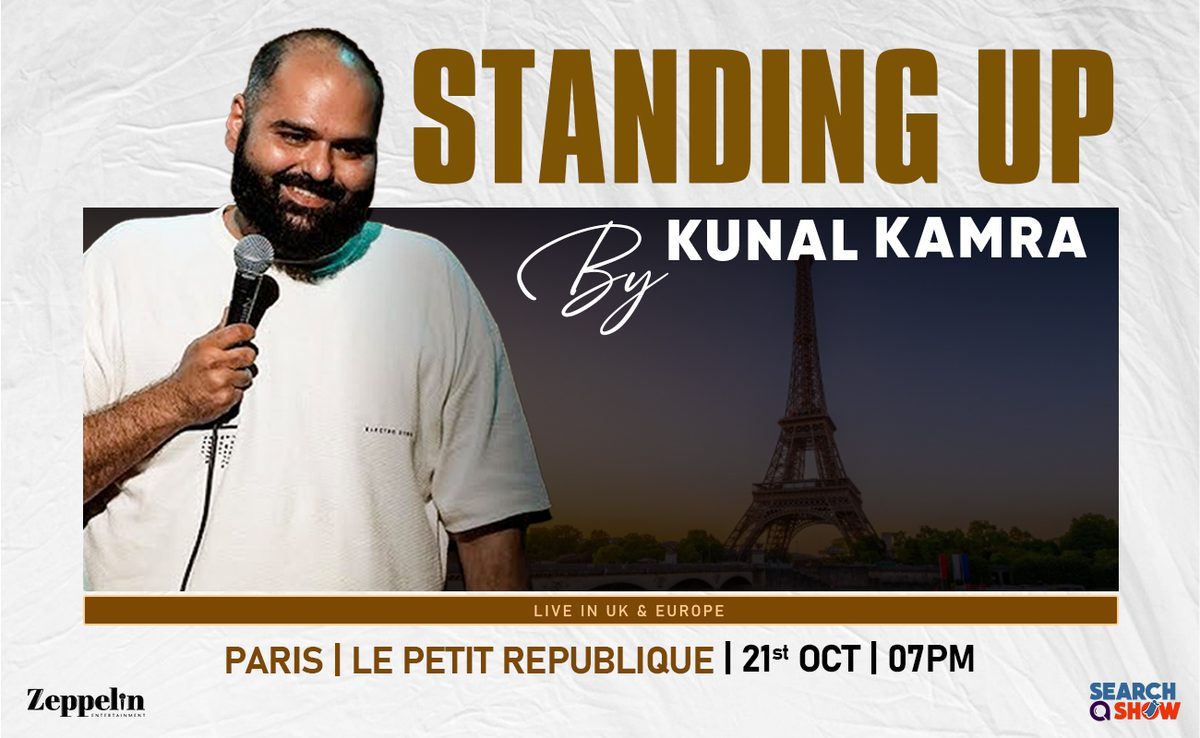 Poster: Kunal Kamra - Live in Paris
