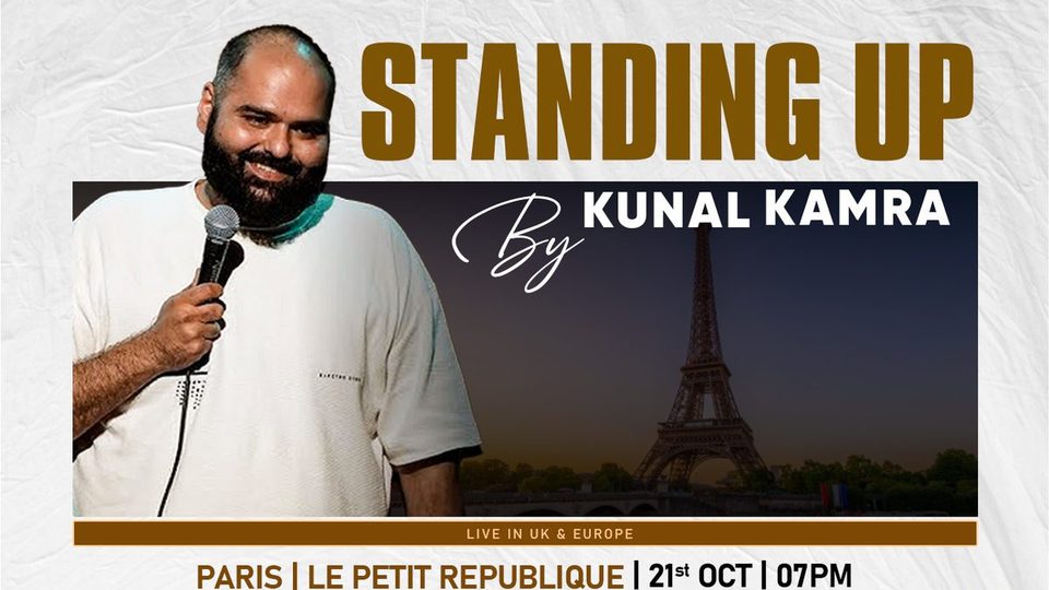 Poster: Kunal Kamra - Live in Paris