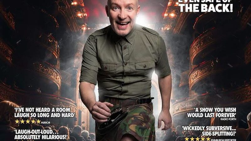 Poster: Craig Hill: You're Not Even Safe Up The Back!, Glasgow