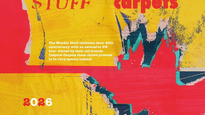 Poster: The Wonder Stuff & Inspiral Carpets, Cardiff