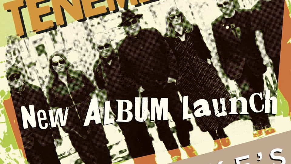 Poster: St Luke's Presents: The Tenementals - Album Launch, Glasgow