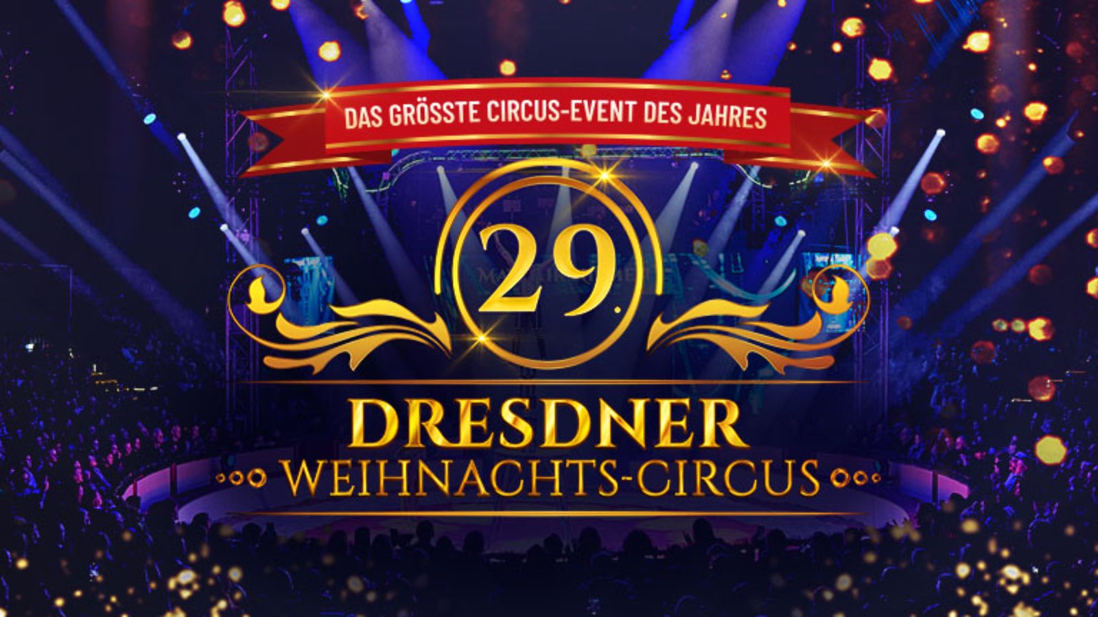Poster: Vorlage Dresdner Weihnachts-Circus 26/27 with Dresdner Weihnachtszirkus, Dresden