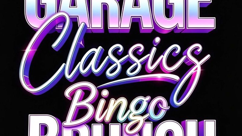 Poster: Garage Bingo Brunch, London