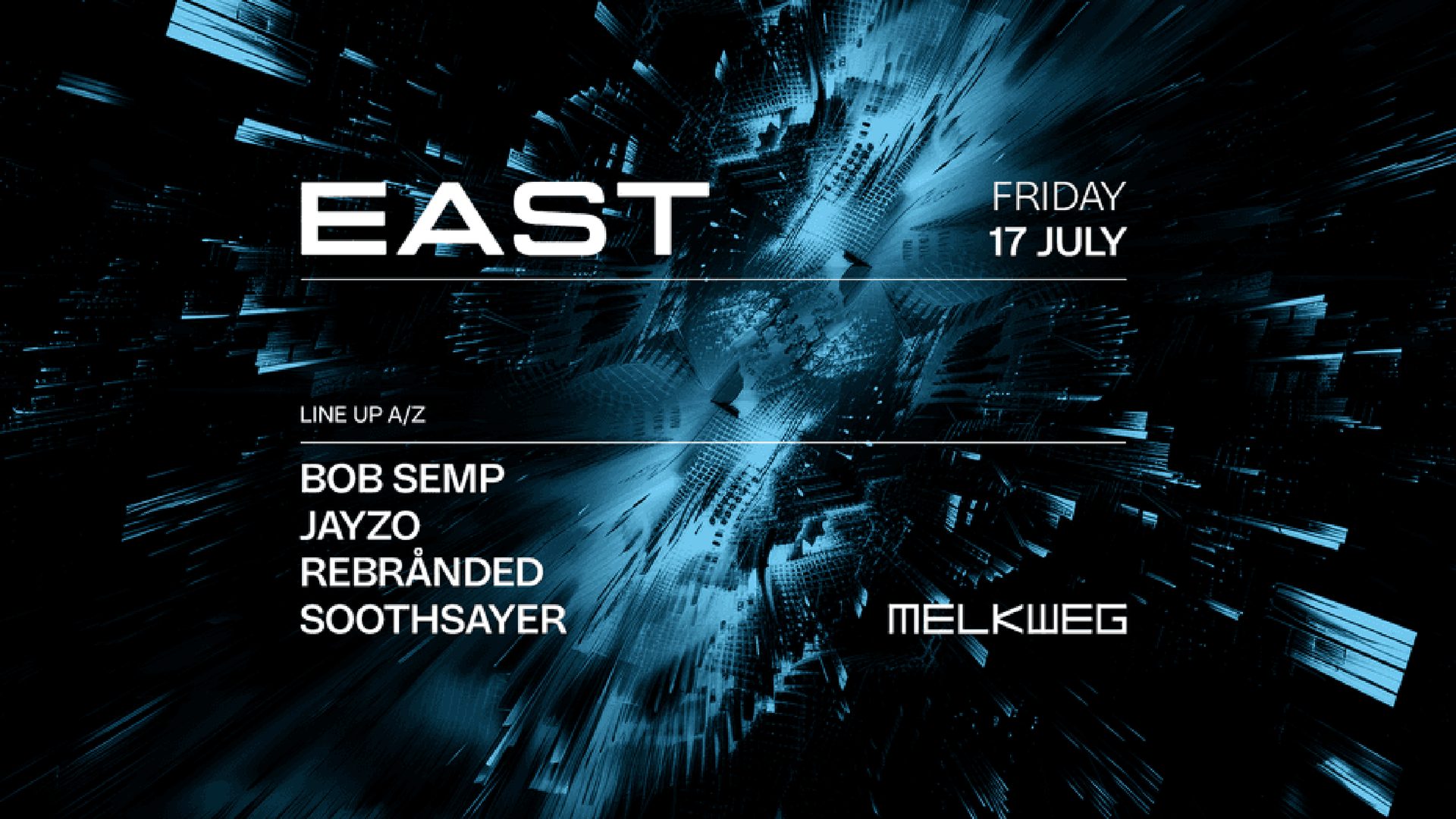 Poster: EAST, Amsterdam