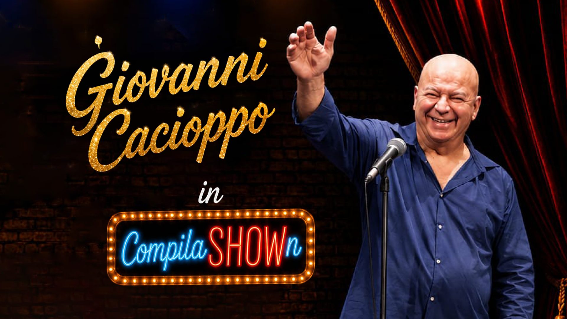Poster: Giovanni Cacioppo - CompilaSHOWn, Stuttgart