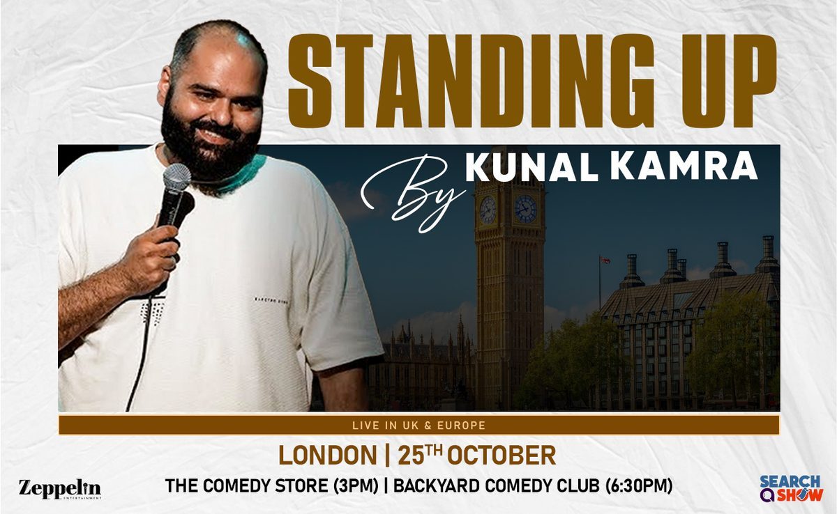 Poster: Kunal Kamra - Live in London