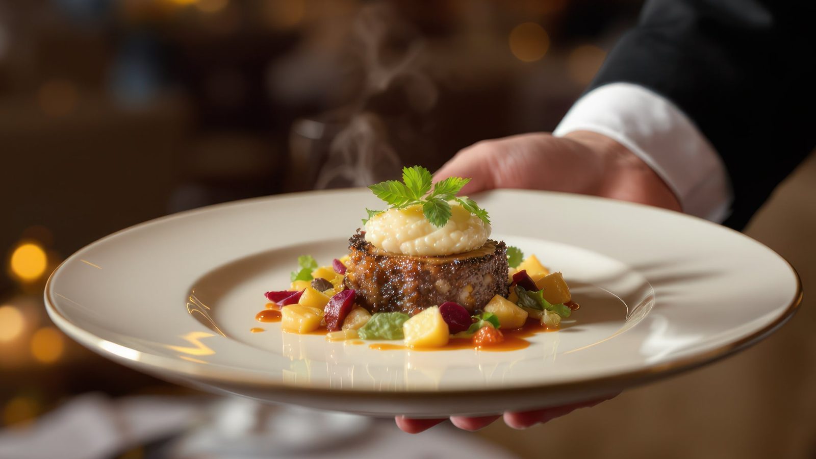 Poster: Dinner im Advent nach der Lesung Suzanne von Borsody with Stiftung Schloss Neuhardenberg, Strausberg