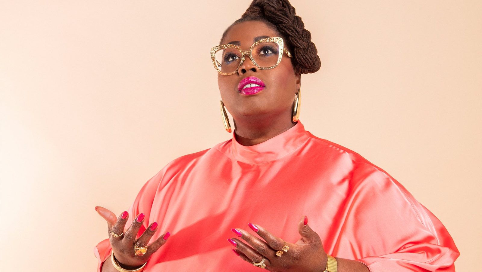 Poster: Shirma Rouse met het Luchtmacht orkest & ZO! Gospel Choir, Rotterdam