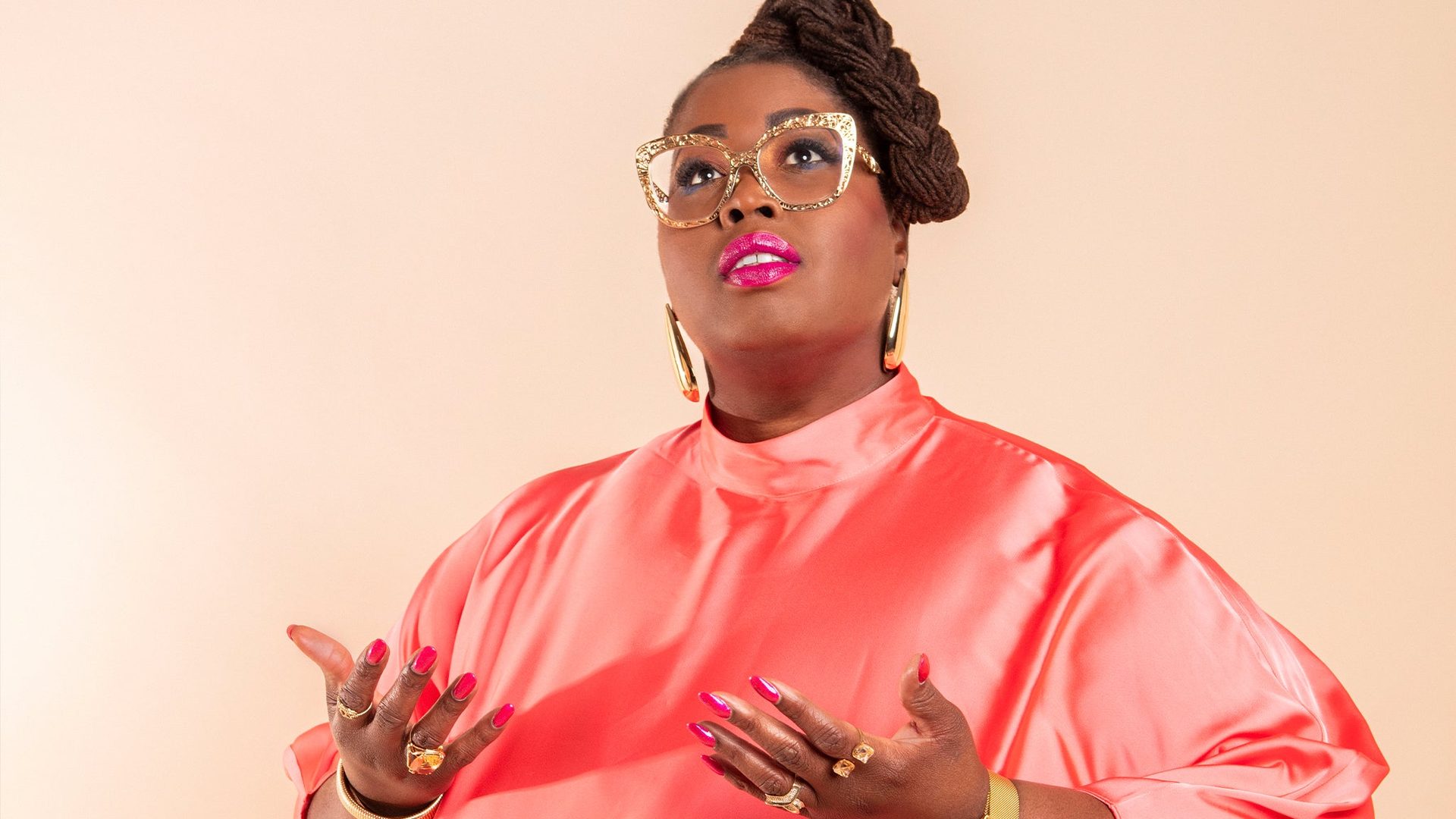 Poster: Shirma Rouse met het Luchtmacht orkest & ZO! Gospel Choir, Rotterdam