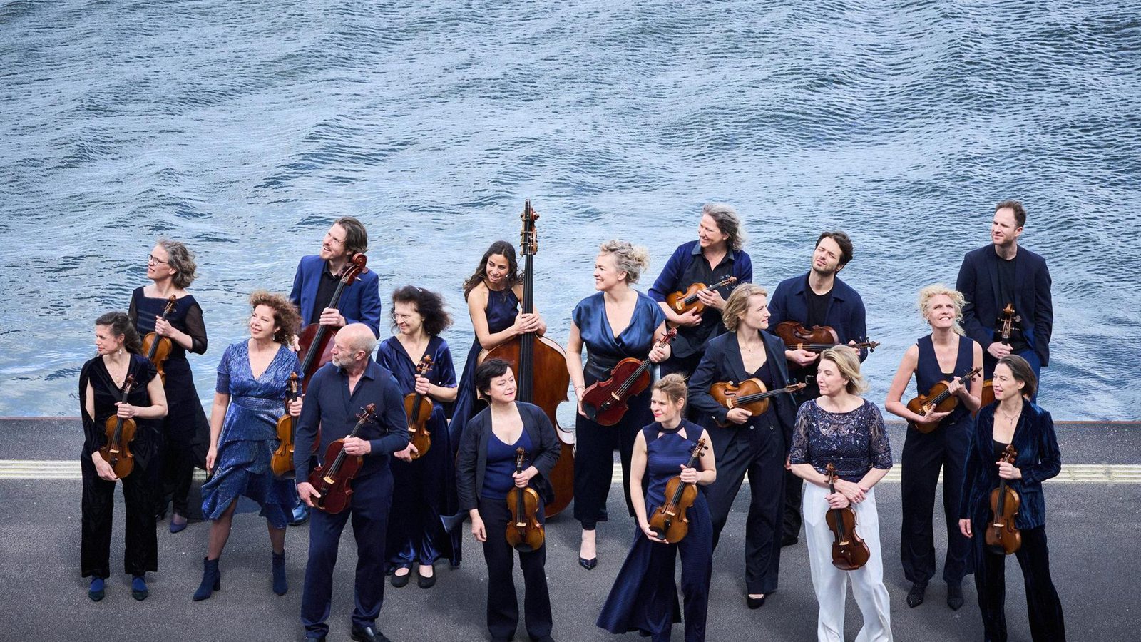 Poster: Amsterdam Sinfonietta & Huub van der Lubbe, Eindhoven