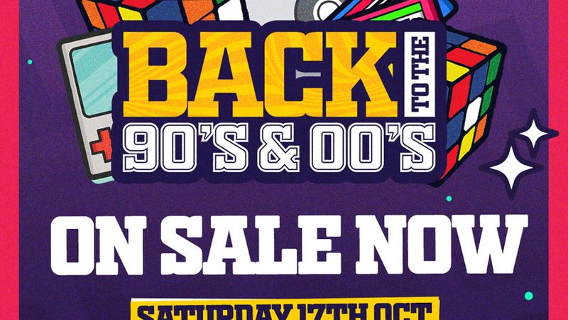 Poster: Back To The 90's & 00's - London's ORIGINAL Throwback Session at Scala