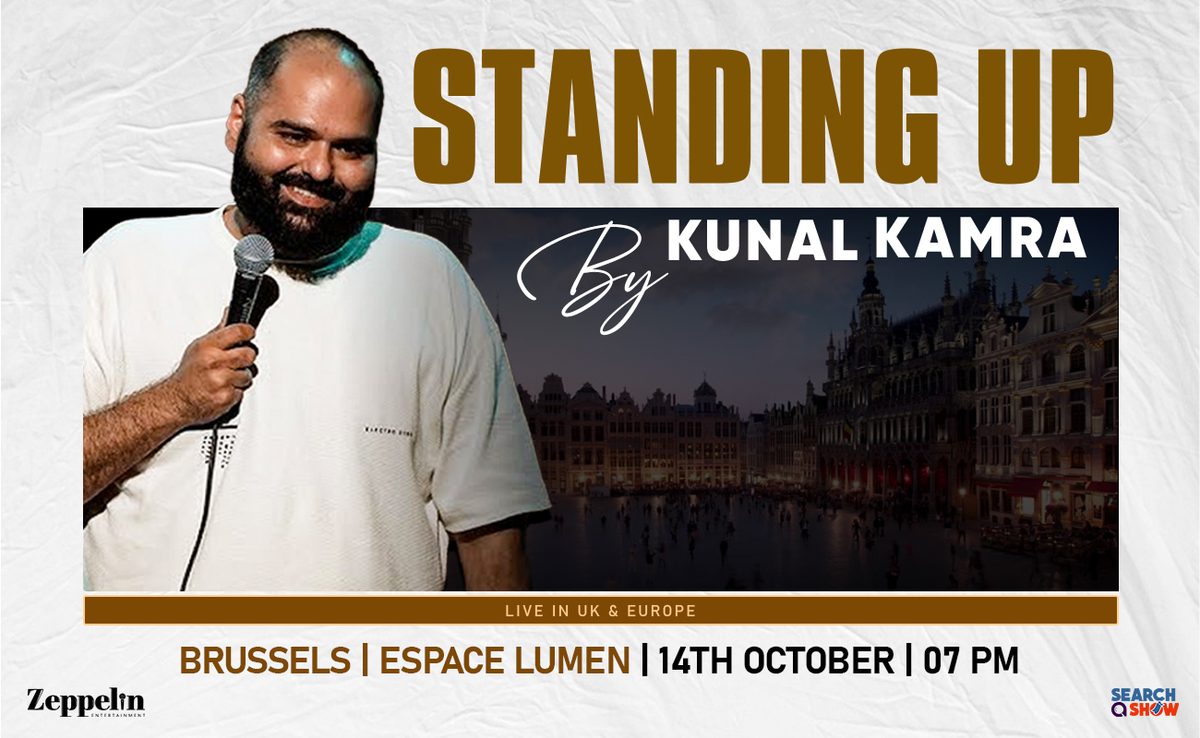 Poster: Kunal Kamra - Live in Brussels, Brussels