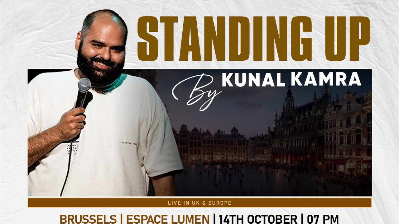 Poster: Kunal Kamra - Live in Brussels, Brussels