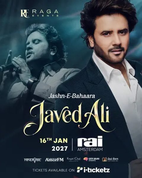 Poster: Jashn-E-Bahaara with Javed Ali, Amsterdam
