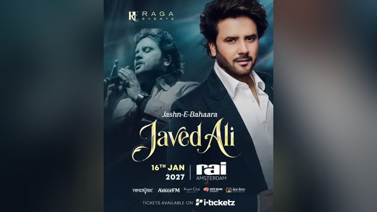 Poster: Jashn-E-Bahaara with Javed Ali, Amsterdam