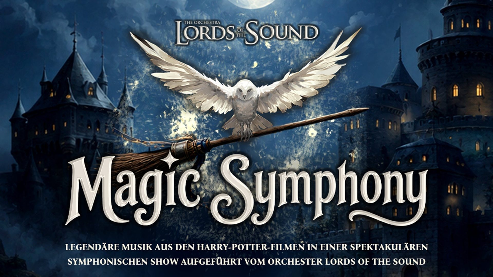 Poster: Lords of the Sound. Magic Symphony, Trier