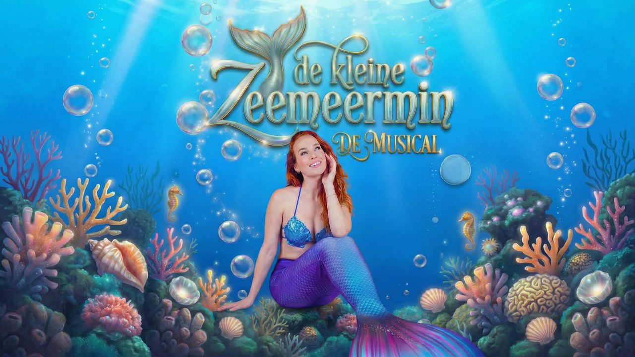 Poster: De Kleine Zeemeermin, de Musical, Hasselt