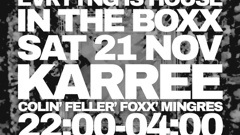Poster: FOXX presents IN THE BOXX, Freiburg